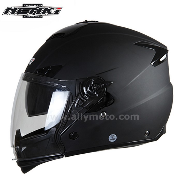 129 Full Face Helmet Men Women Motorbike Street Racing Dual Visor Sun Shield Lens
